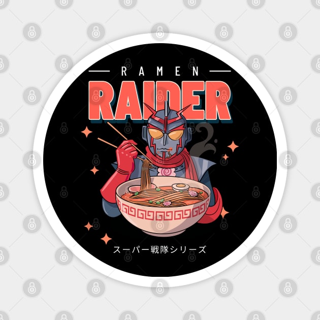 ramen raider Magnet by tedd